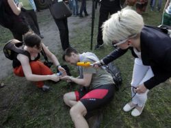 На стрелявшего по гей-активистам петербуржца завели дело
